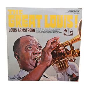Mercury Louis Armstrong The Great Louis LP Record Vinyl SRW 16381 1968 Vintage